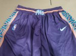 NBA Phoenix Suns fashion design shorts Violet imprimé